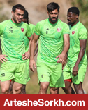پرسپولیس بدون ترکیب اصلی تمرین کرد